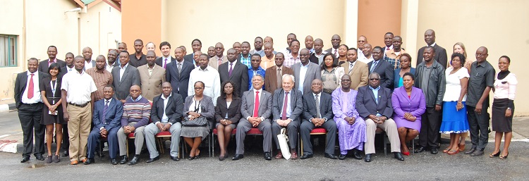 Participants at the Policy Workshop in Lusaka, Zambia, in April 2015