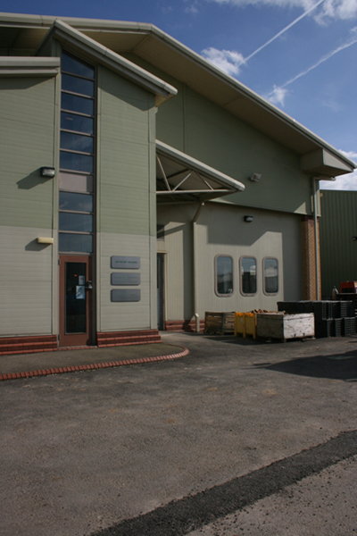 The Jim Mount Building at East Malling, which contains some of the best fruit storage research facilities in the country.