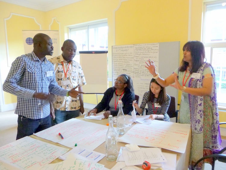 Students from Nigeria, Ghana, Cameroon, Malaysia and Bangladesh discuss how they start to shape their individual development strategy
