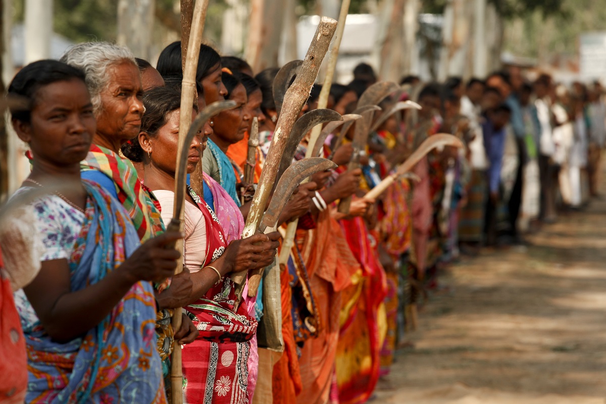 Women agricultural workers during a protest in Bangladesh | Photo: Maruf Rahman at Pixabay
