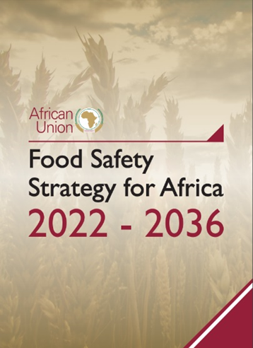 Cover of the Food Safety Strategy for Africa 2022-2036