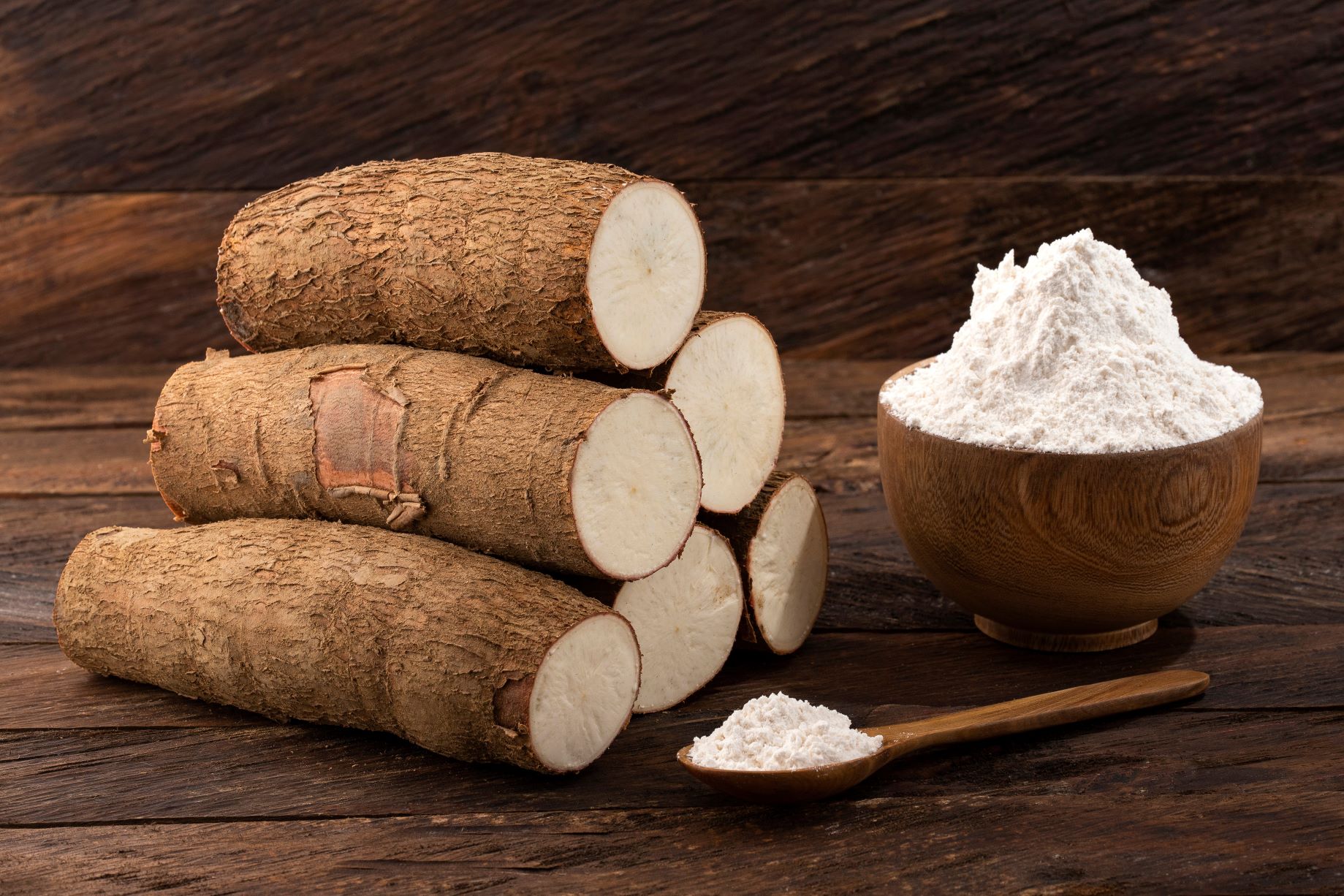 Cassava flour