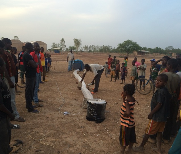 Mosquito trap Burkina Faso