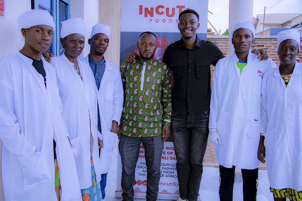 Tresor and incuti foods staff