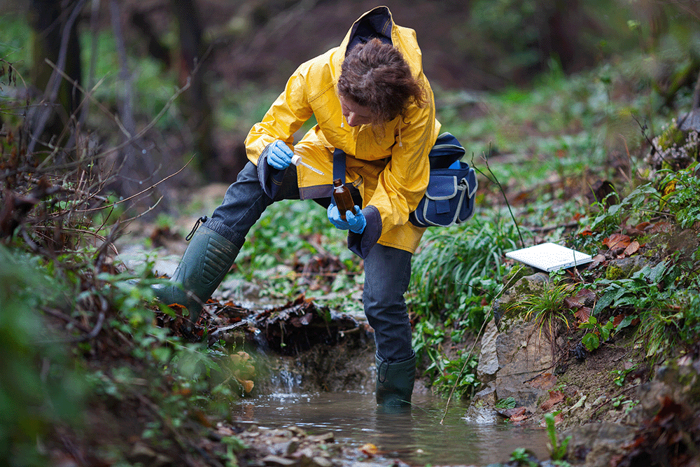 water sampling