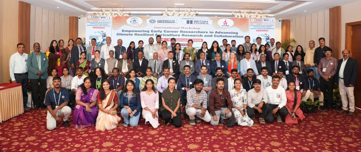 A group photo of workshop participants