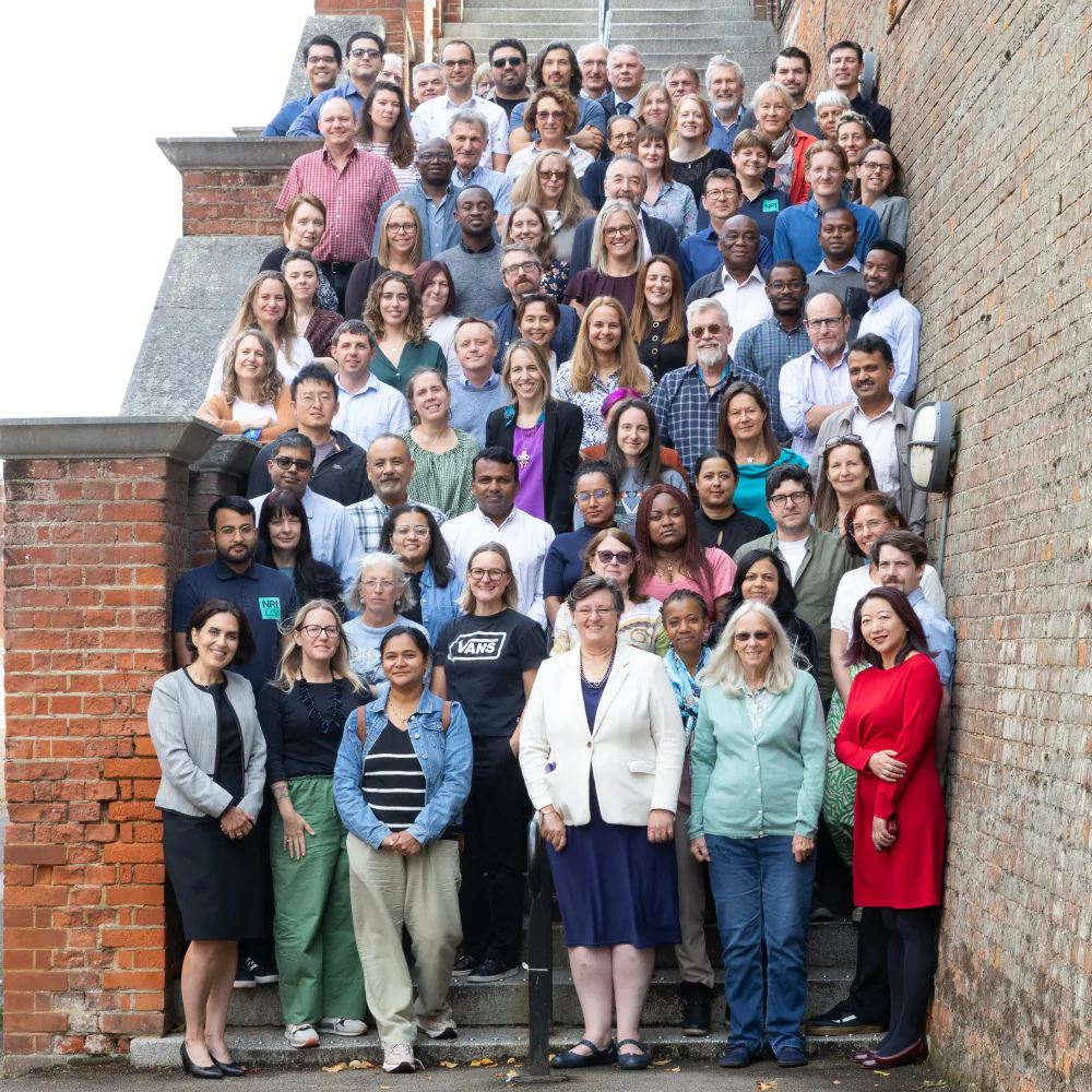 NRI staff group photograph