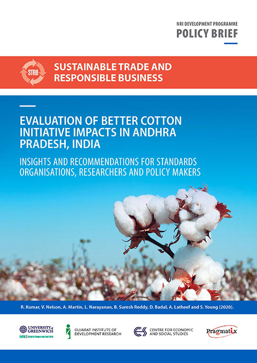 Evaluation of Better Cotton Initiative Impacts in Andhra Pradesh, India
